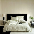 Cotton Bedding Set Jacquard Weave Year-Round Comfort