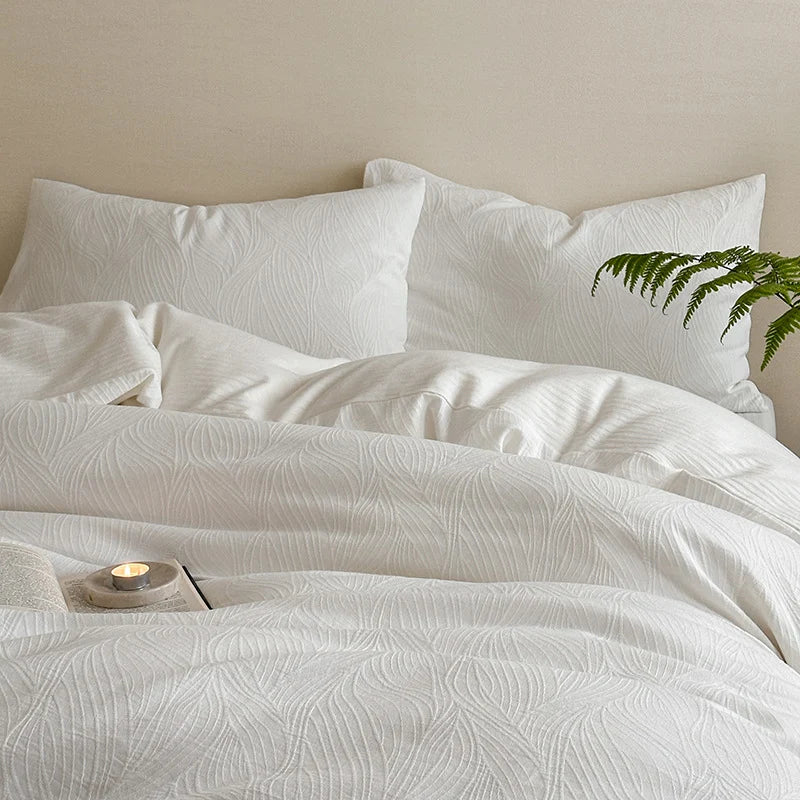 Cotton Bedding Set Japanese Gauze Triple Layer All Season
