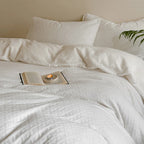Cotton Bedding Set Japanese Gauze Triple Layer All Season