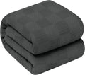 Cotton Blanket 350 GSM Breathable Square Texture