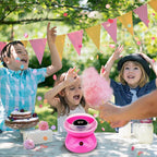 Cotton Candy Machine Portable 450W Fast Motor Removable Bowl
