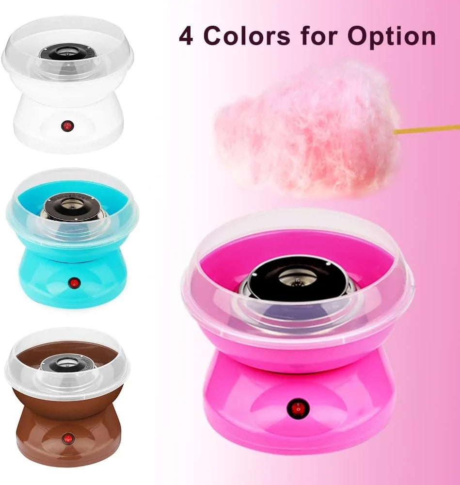 Cotton Candy Machine Portable 450W Fast Motor Removable Bowl
