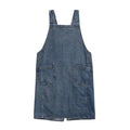 Cotton Denim Deep-Pocket Apron (Machine Washable)