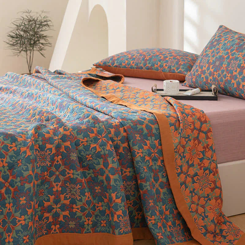 Cotton Quilt Organic Six-Layer Reversible