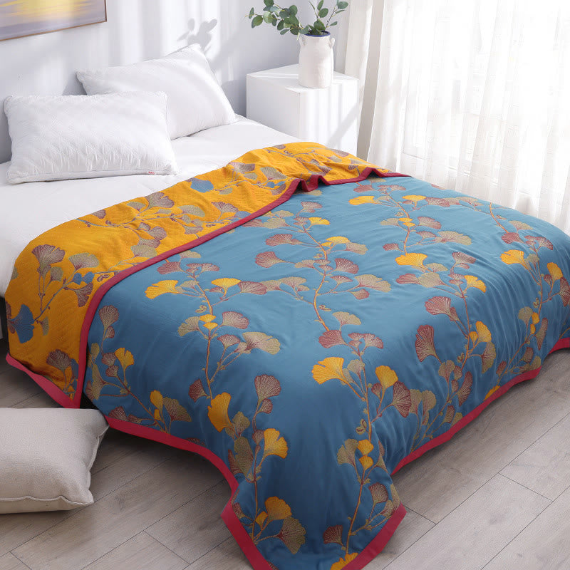 Cotton Quilt Reversible Jacquard Machine Washable