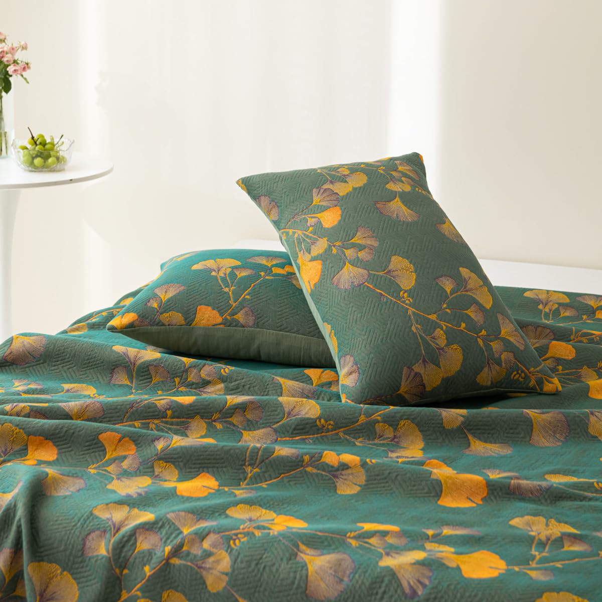 Cotton Quilt Reversible Jacquard Machine Washable
