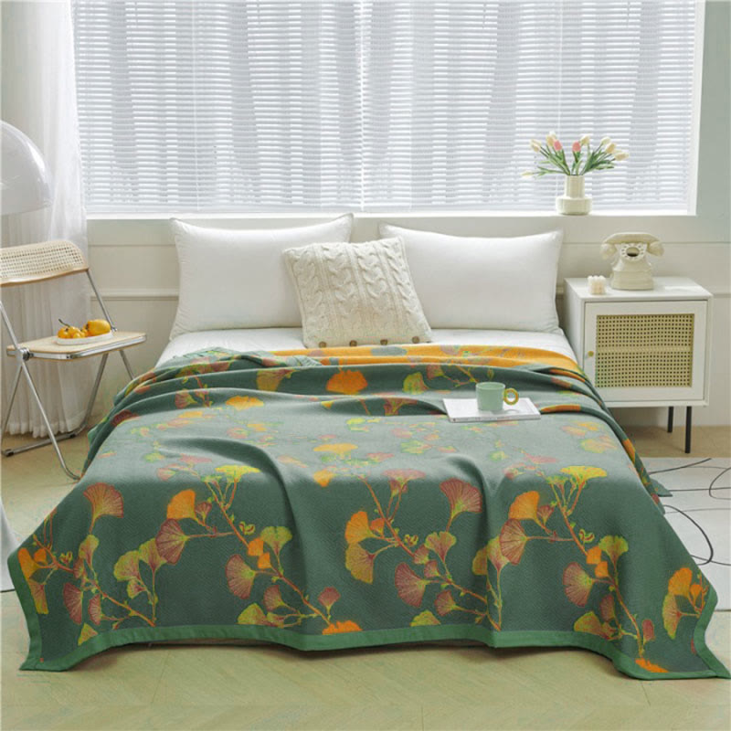 Cotton Quilt Reversible Jacquard Machine Washable