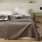 Cotton Throw Blanket Antibacterial & Breathable Year-Round