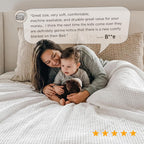 Cotton Throw Blanket Long-Staple Waffle Weave Machine Washable