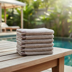 Cotton Washcloths High Absorbency Set of 6