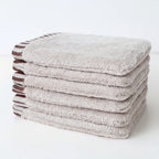 Cotton Washcloths High Absorbency Set of 6