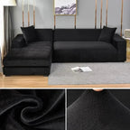 Couch Cover Stretch Velvet Soft Anti-Slip & Machine Washable
