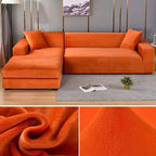 Couch Cover Stretch Velvet Soft Anti-Slip & Machine Washable
