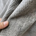Couch Cover Textured Fabric Tassel Edge Machine Washable