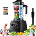 Countertop Blender & Grinder 2400W Copper Motor 68 Ounce