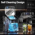 Countertop Ice Maker Automatic Fast Ice Production Compact