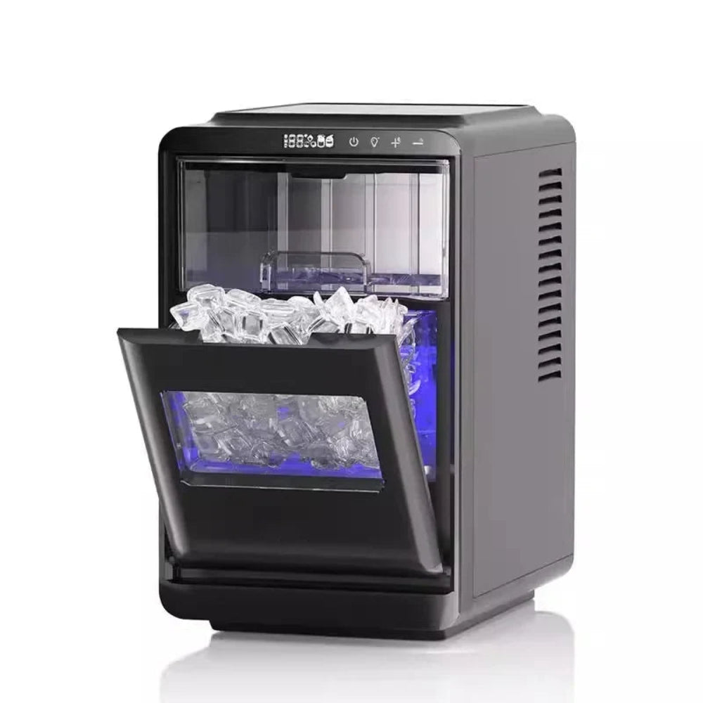 Countertop Ice Maker Compact 26.5 lb Per Day Half-Moon