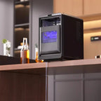 Countertop Ice Maker Compact 26.5 lb Per Day Half-Moon
