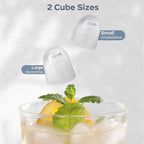 Countertop Ice Maker Self-Cleaning & Ultra-Quiet 15kg Daily