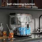 Countertop Nugget Ice Maker Self-Cleaning 35 Lb Per Day