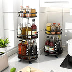 Countertop Organizer 3-Tier Rotating Metal