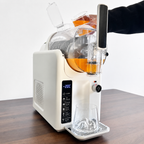 Countertop Slushy Maker Dual Bowl Soft-Serve