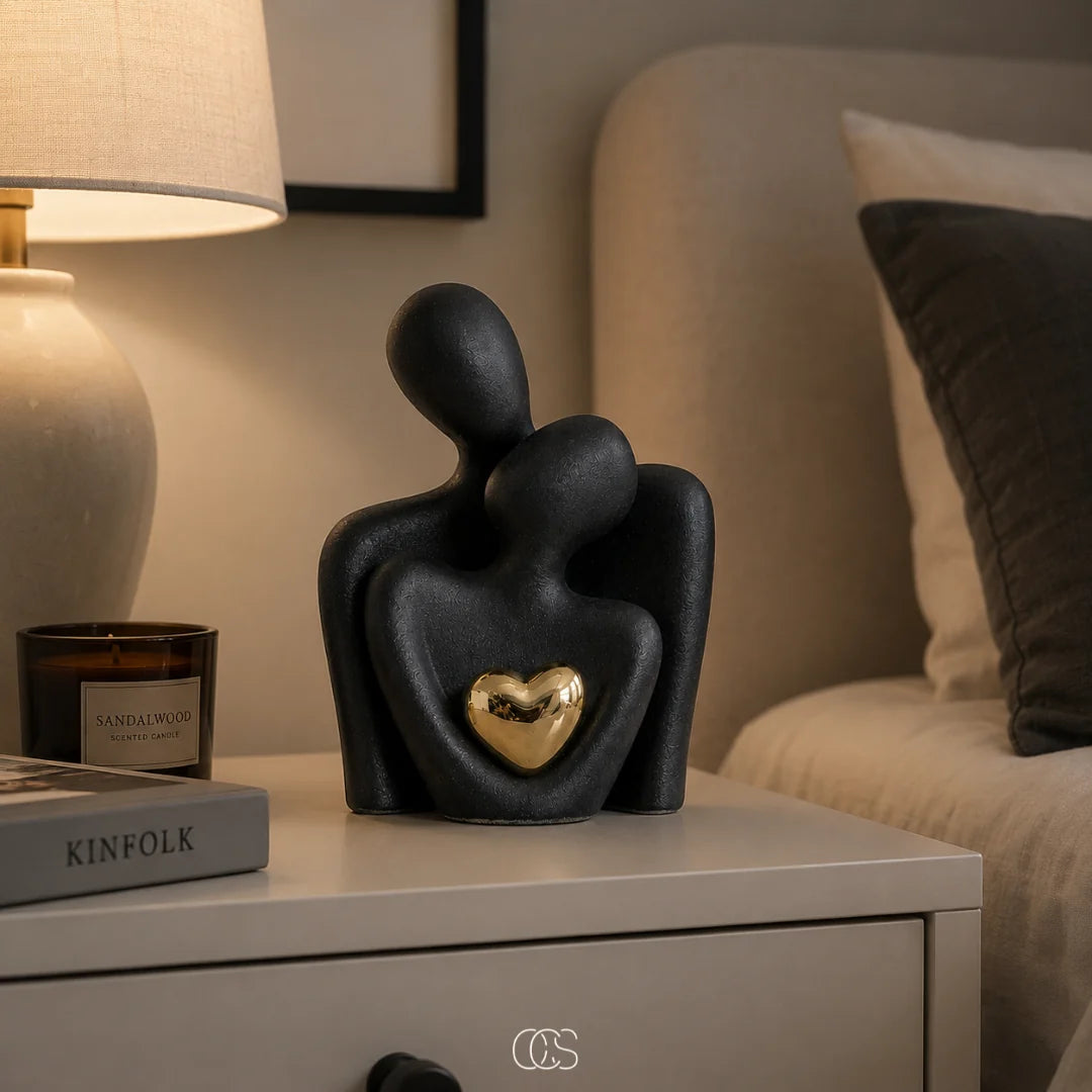 Couple Figurine Minimalist High-Quality Ceramic