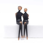 Couple Statue Durable Resin Romantic Table & Shelf Decor