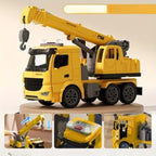 Crane Truck Toy Lights & Sounds Movable Parts
