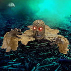 Crawling Zombie Prop Motion-Activated Eyes & Sounds
