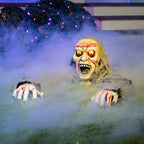 Crawling Zombie Prop Motion-Activated Eyes & Sounds