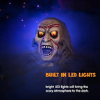 Crawling Zombie Prop Motion-Activated Eyes & Sounds