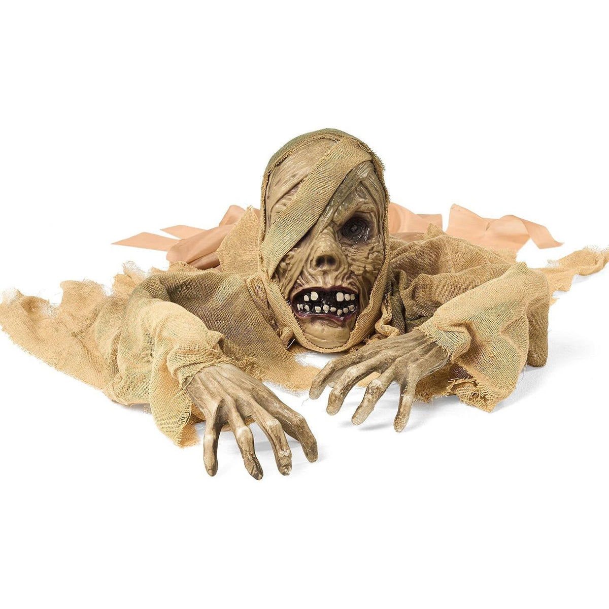 Crawling Zombie Prop Motion-Activated Eyes & Sounds