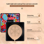 Cream Foundation Compact Built-In Sponge 2-Pack