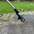 Crevice Weed Puller Adjustable Head Metal Blade & Wooden Handle