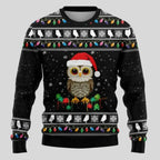 Crew Neck Sweater Festive Graphic Relaxed Fit Machine Washable