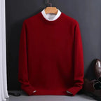 Crewneck Sweater Cashmere-Effect Lightweight & Soft