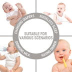 Crib Mattress Protector Waterproof & Noiseless Elastic Fitted Corners