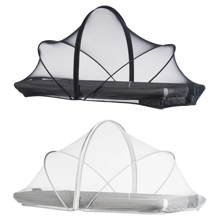 Crib Mosquito Net Pop-Up Breathable Mesh Foldable