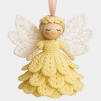 Crochet Kit Beginner-Friendly Complete Set Of Five Angels
