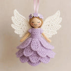 Crochet Kit Handmade Angel Ornaments Set of 5
