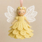 Crochet Kit Handmade Angel Ornaments Set of 5