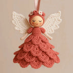 Crochet Kit Handmade Angel Ornaments Set of 5