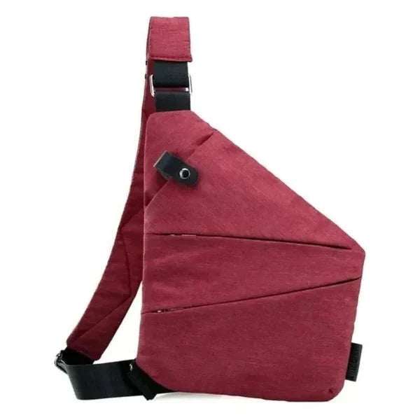 Crossbody Bag Anti-Theft Multiple Compartments Adjustable Strap
