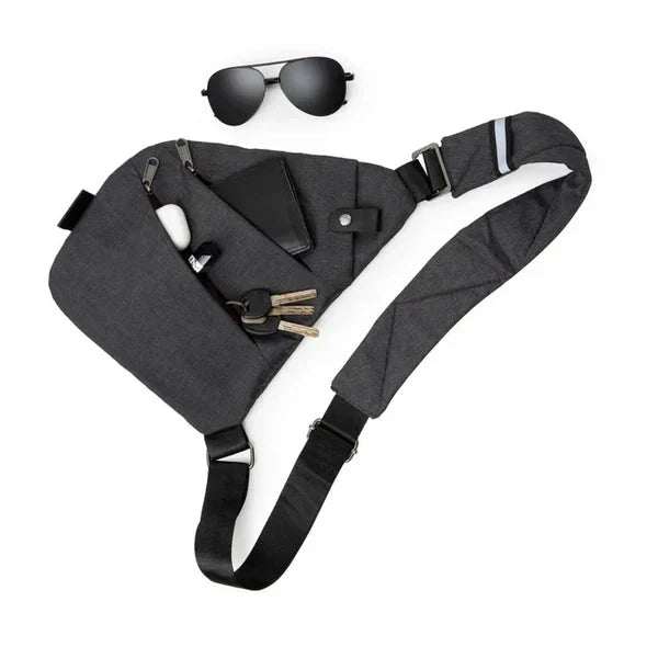 Crossbody Bag Anti-Theft Organizer Adjustable Strap