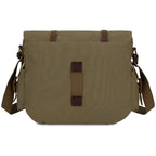 Crossbody Bag Canvas Spacious Multiple Compartments Adjustable Strap