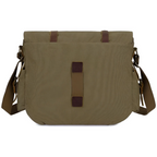 Crossbody Bag Durable Canvas Spacious Interior & Adjustable Strap