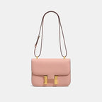 Crossbody Bag Genuine Leather Adjustable Strap Secure Clasp
