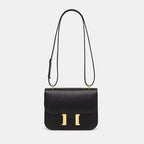 Crossbody Bag Genuine Leather Adjustable Strap Secure Clasp
