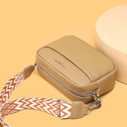 Crossbody Bag Genuine Leather Removable & Adjustable Strap